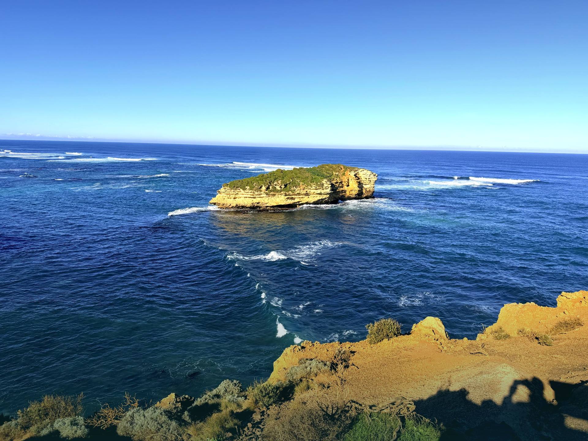 Coastal cliffs and ocean, Australia